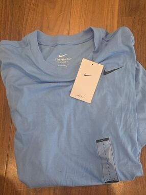 Nike Light Blue Dri-FIT Short Sleeve Tee